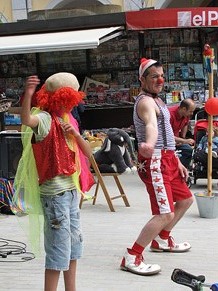 Espectacle de circ a c&agrave;rrec de MABSUTINS