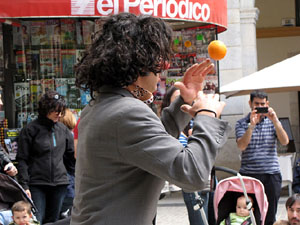 Espectacle de circ a c&agrave;rrec de MABSUTINS