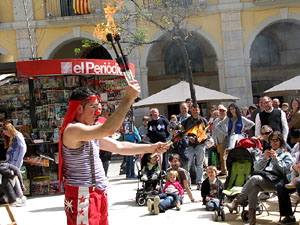 Espectacle de circ a c&agrave;rrec de MABSUTINS