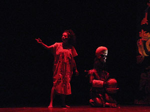 Espectacle Popol Vuh, soplo de vida. Cia. del Centro Cultural Jalil Gibran de Puebla (M&egrave;xic)