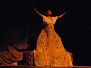 Espectacle Popol Vuh, soplo de vida. Cia. del Centro Cultural Jalil Gibran de Puebla (M&egrave;xic)