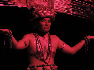 Espectacle Popol Vuh, soplo de vida. Cia. del Centro Cultural Jalil Gibran de Puebla (M&egrave;xic)