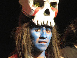 Espectacle Popol Vuh, soplo de vida. Cia. del Centro Cultural Jalil Gibran de Puebla (M&egrave;xic)