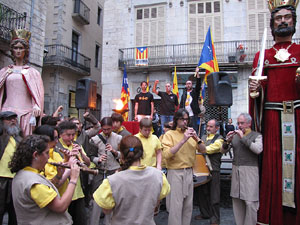 Arribada de la Flama del Canig&oacute; 2013