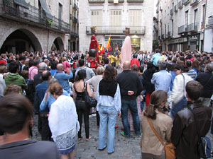 Arribada de la Flama del Canig&oacute; 2013