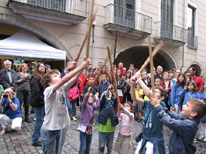 Arribada de la Flama del Canig&oacute; 2013