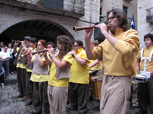 Arribada de la Flama del Canig&oacute; 2013