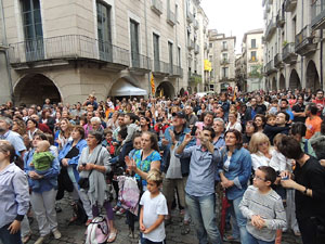 Arribada de la Flama del Canig&oacute; 2013