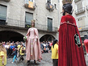 Arribada de la Flama del Canig&oacute; 2013