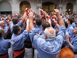 Arribada de la Flama del Canig&oacute; 2013