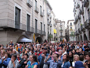 Arribada de la Flama del Canig&oacute; 2013