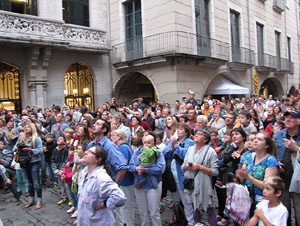 Arribada de la Flama del Canig&oacute; 2013