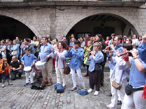 Arribada de la Flama del Canig&oacute; 2013