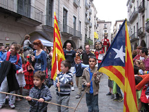 Arribada de la Flama del Canig&oacute; 2013