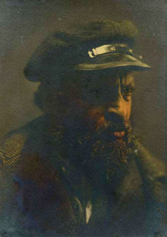 Pepet gitano en una fotografia de J. Llin&aacute;s Badosa, 1910