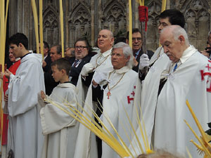 Diumenge de Rams. Benedicci&oacute; de les palmes