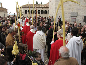 Diumenge de Rams. Benedicci&oacute; de les palmes