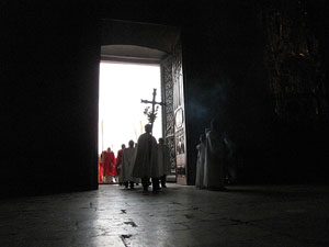 Diumenge de Rams. Benedicci&oacute; de les palmes