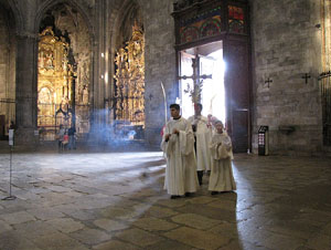 Diumenge de Rams. Benedicci&oacute; de les palmes