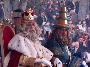 Cavalcada de Reis - Els Reis al Campament