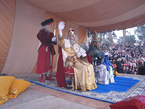 Cavalcada de Reis - Els Reis al Campament
