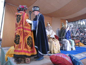 Cavalcada de Reis - Els Reis al Campament
