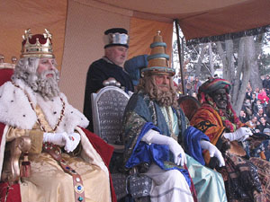 Cavalcada de Reis - Els Reis al Campament