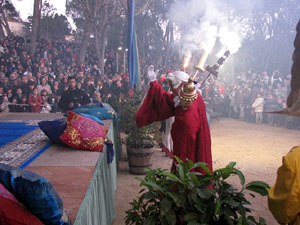 Cavalcada de Reis - Els Reis al Campament