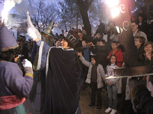 Cavalcada de Reis - Els Reis al Campament
