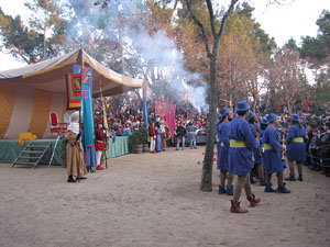Cavalcada de Reis - Els Reis al Campament