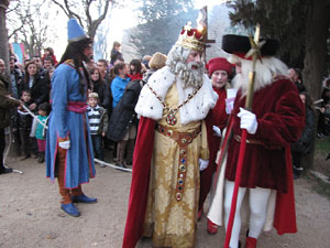 Cavalcada de Reis - Els Reis al Campament