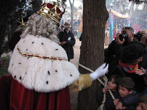 Cavalcada de Reis - Els Reis al Campament
