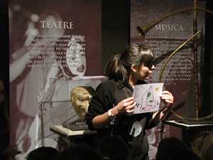 Taller de mosaic rom&agrave; al Museu d'Hist&ograve;ria de la Ciutat