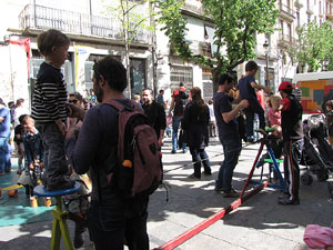 Taller de Circ a la Rambla