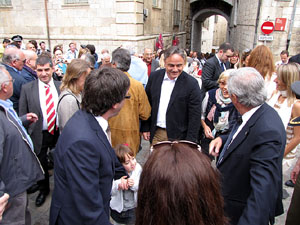 Inauguraci&oacute; a la pla&ccedil;a de la Catedral