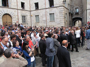 Inauguraci&oacute; a la pla&ccedil;a de la Catedral