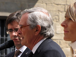 Inauguraci&oacute; a la pla&ccedil;a de la Catedral