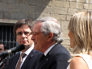 Inauguraci&oacute; a la pla&ccedil;a de la Catedral