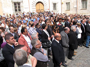 Inauguraci&oacute; a la pla&ccedil;a de la Catedral