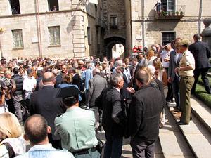 Inauguraci&oacute; a la pla&ccedil;a de la Catedral