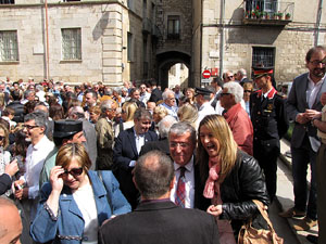 Inauguraci&oacute; a la pla&ccedil;a de la Catedral
