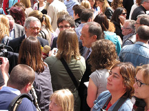 Inauguraci&oacute; a la pla&ccedil;a de la Catedral