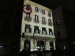 Mapping a la pla&ccedil;a del Vi