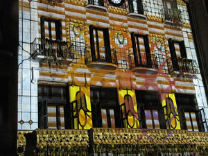 Mapping a la pla&ccedil;a del Vi
