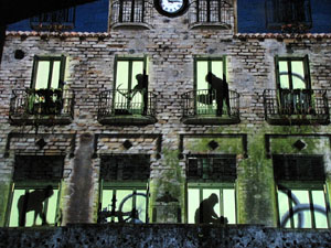 Mapping a la pla&ccedil;a del Vi