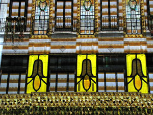 Mapping a la pla&ccedil;a del Vi