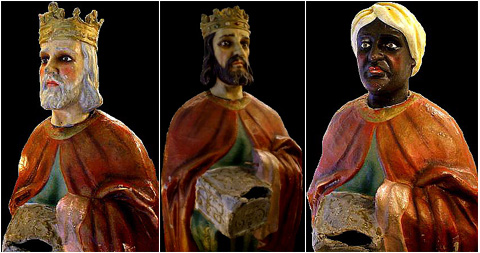 Reis de cartr&oacute-pedra. D&egrave;cada del seixanta del segle XX, abans de la restauraci&oacute;
