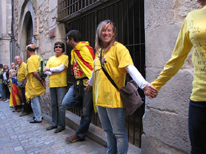 La Via Catalana a Girona