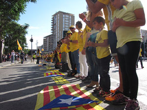 La Via Catalana a Girona