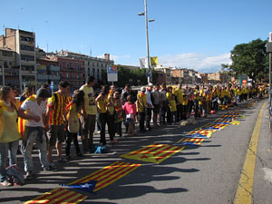 La Via Catalana a Girona